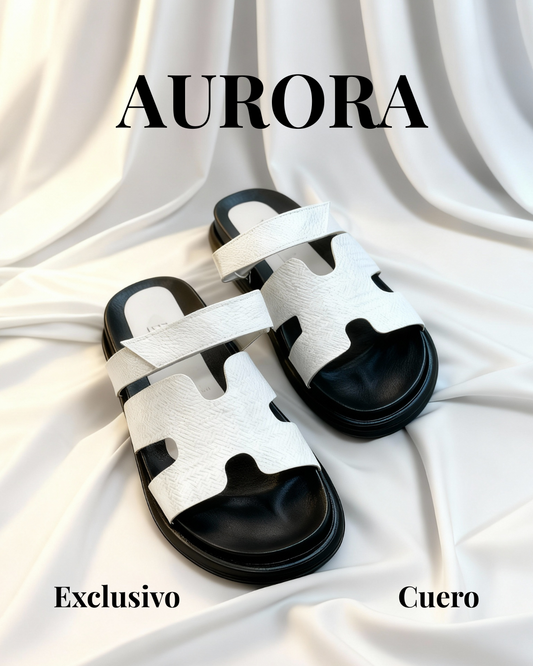 AURORA SANDALIA EN CUERO-CONFORT